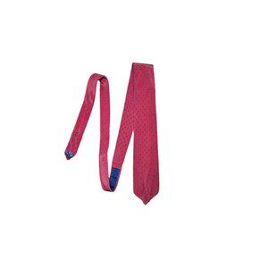 Vintage Briar Red and Blue Paisley Tie